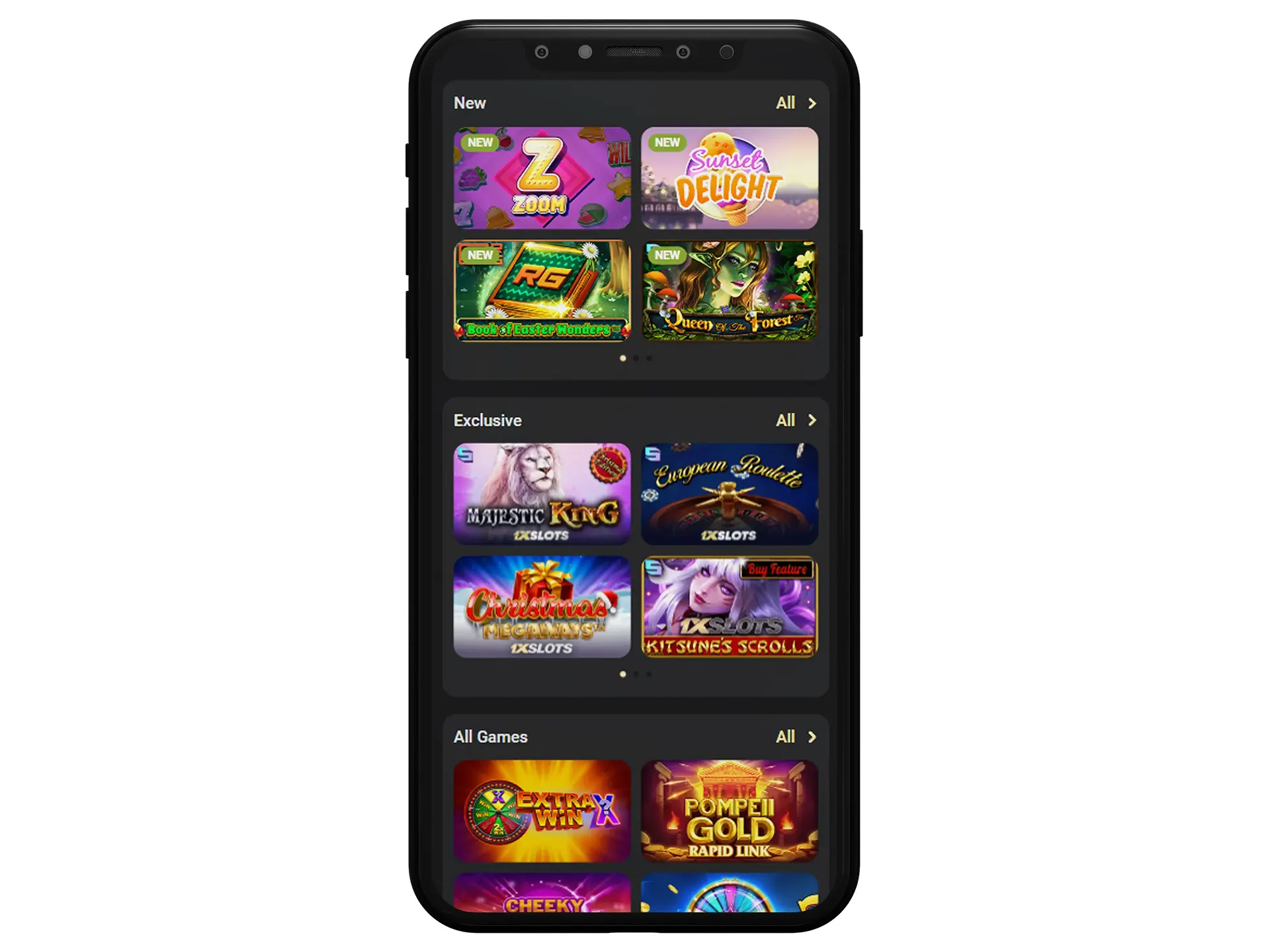 Descargar 1xSlots App para Android (APK) e iOS 2025
