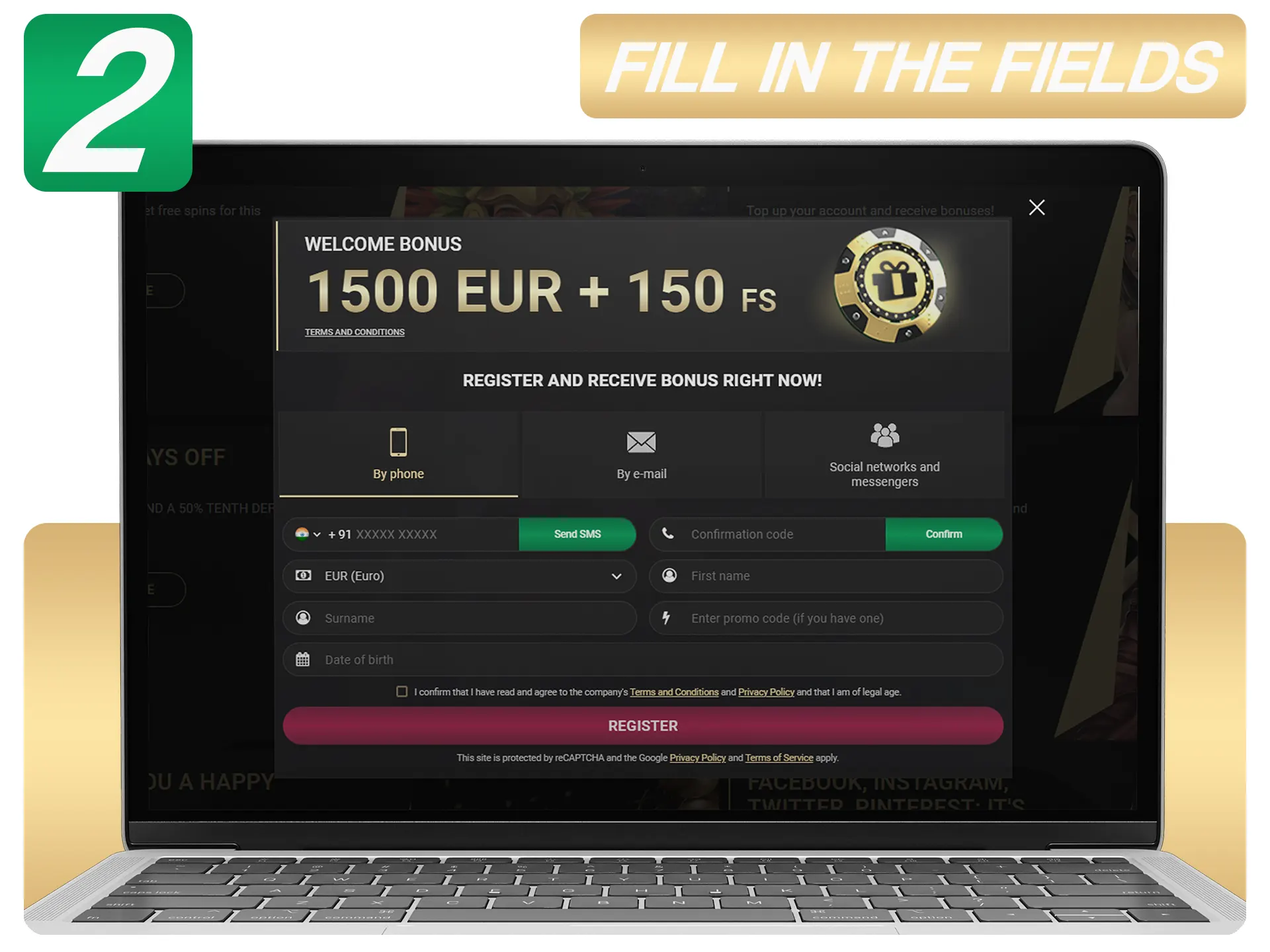 Regístrate en 1xSlots con un Bono de hasta 1.900.000 ARS + 550 FS