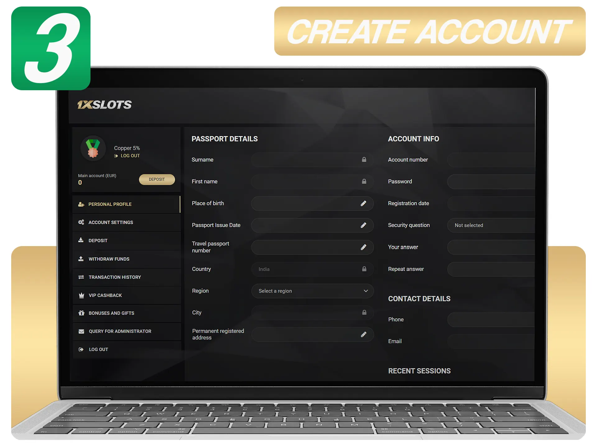 Regístrate en 1xSlots con un Bono de hasta 1.900.000 ARS + 550 FS